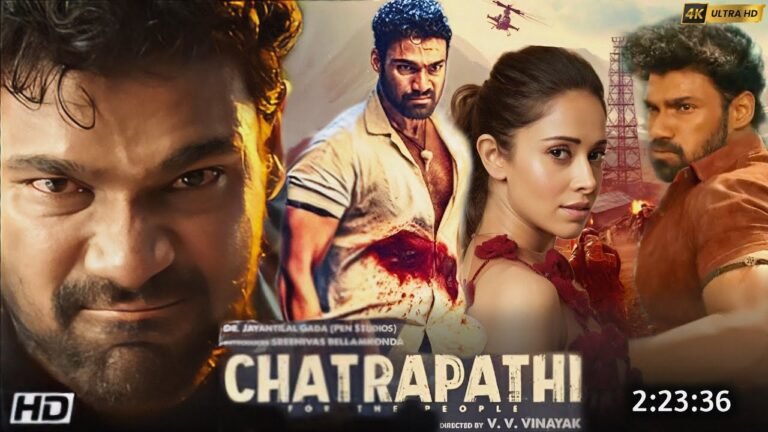 Experience the brilliance in every frame as Chatrapathi Movie 2023 unfolds in high definition